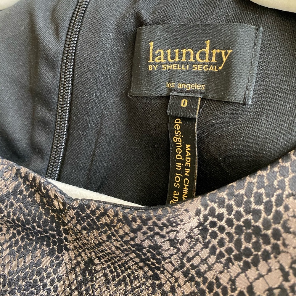 LAUNDRY BY SHELLI SEGAL SIZE 0 DRESS!
